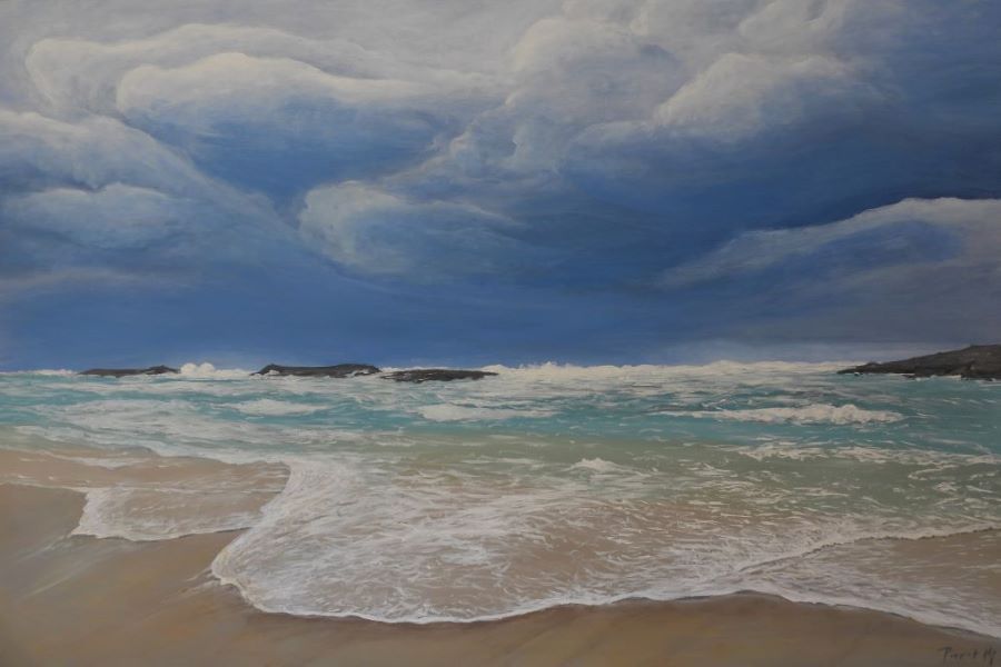 israel sea painting