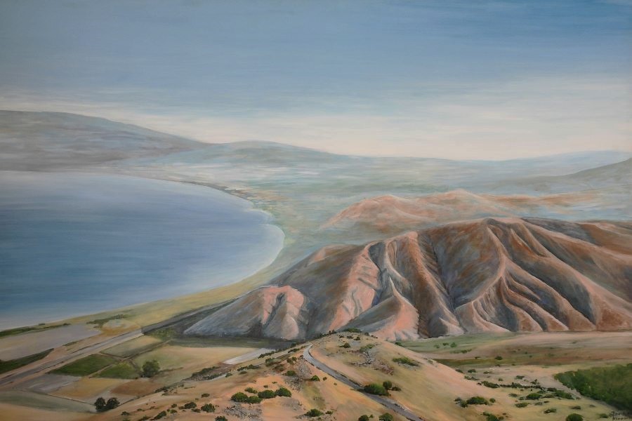 sea of galilee painting